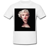 Cumpara ieftin Tricou &quot; Marilyn Monroe - red lipstick &quot;