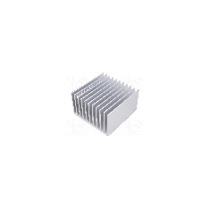 Radiator extrudat, aluminiu, 100mm x 100mm, naturala, FISCHER ELEKTRONIK - SK 644 100 AL