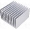 Radiator extrudat, aluminiu, 100mm x 100mm, naturala, FISCHER ELEKTRONIK - SK 644 100 AL