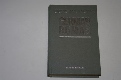 Dictionar militar german roman - Traian Sava foto
