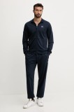 EA7 Emporio Armani trening din bumbac culoarea albastru marin, AF13512.7M000907