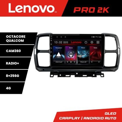 Navigatie Citroen C5 Aircross Android radio gps internet 8 core QLED 2K 8+256 360 Lenovo CarStore Technology