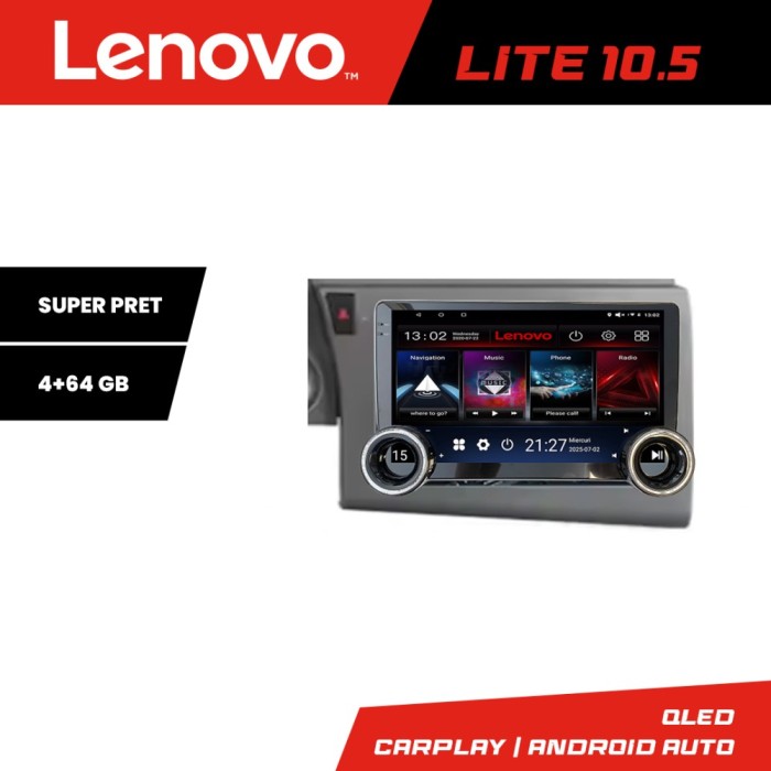 Navigatie Audi A6 C6 2004-2010 Lenovo 8 core 4+64 10.5 inch Incell 1K android Wifi 5Ghz gps internet CarStore Technology