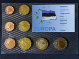 Set Euro - Probe - Estonia 2010, 8 monede