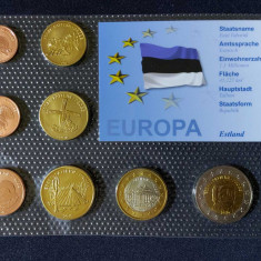 Set Euro - Probe - Estonia 2010, 8 monede