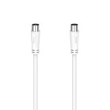 Cablu coaxial Hama 205051, 90db, 20 metri, alb