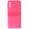 Husa Silicon Samsung Galaxy A50 Fuchsia - Protectie Premium, High Copy