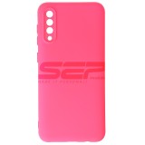 Husa Silicon Samsung Galaxy A50 Fuchsia - Protectie Premium, High Copy