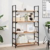 VidaXL Rafturi suspendate 4 buc. 100x30x2cm lemn masiv acacia netratat