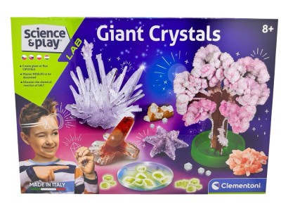 Set-Stiintific-Giant-Crystals-Clementoni-Science-and-Play-8+ foto