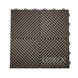 Pardoseala Modulara Plastic PP &ndash; Exterior, Garaj Auto, Service, Terasa - GRI