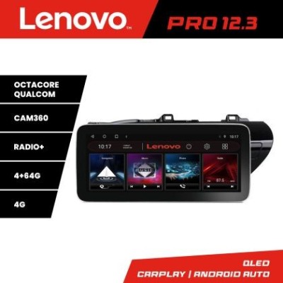 Navigatie TOYOTA Hilux 2016- K-TY59 Lenovo PRO 4+64 12.3 inch qled android 4G DSP gps internet Co CarStore Technology foto