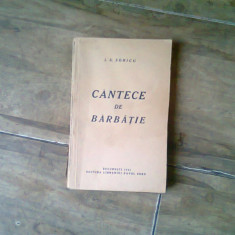 CANTECE DE BARBATIE - I.U. SORICU