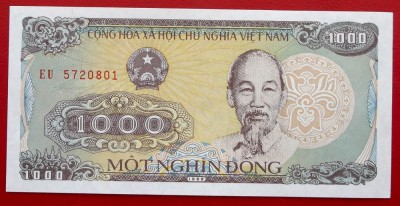 VIETNAM 1000 1,000 DONG 1988 UNC necirculata ** foto