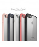 Husa Side Color TPU Apple Iphone 7 Alba, iPhone 8
