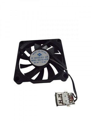 Ventilator PC, LHR BRUSHLESS FAN, DC 5V, 0.26A, USB mama, 70x70x17 foto