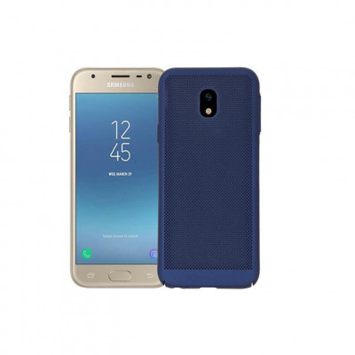 Husa Plastic Samsung Galaxy J7 2017 j730&amp;nbsp; Mesh Dark Blue foto