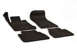 Covorase Auto Cauciuc Umbrella Mercedes E-Klasse W211 (2002-2008) Gri Carbon, Set Complet Fata + Spate, Anti-Alunecare, Bordura Inalta
