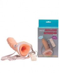 Vibrating Strap-On Hollow Extender foto