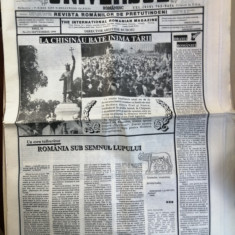 1990 Ziarul UNIVERSUL -Revista romanilor de pretutindeni Nr.131 /septembrie