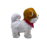 Jucarie caine-catel pomeranian interactiv cu lesa si sunete, topaie