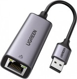 ADAPTOR RETEA Ugreen, &quot;CM209&quot; extern, USB 3.0(T) la port Gigabit RJ-45, negru &quot;50922&quot; (timbru verde 0.18 lei) - 6957303859221