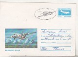 Bnk ip Aviatie - Antonev AN-24 - stampila ocazionala Ziua aviatiei Bacau 1983, Dupa 1950