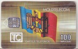 bnk card Cartela telefonica de colectie - Moldova Moldetelcom 100 imp 09/95