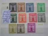 1938-Dienst.-Complet set-MH+MNH, Nestampilat