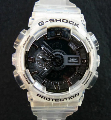 Ceas Sport Casio G-SHOCK GA-110 TRANSPARENT -NOU ! 2024-CALITATEA 1 foto