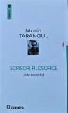 Cumpara ieftin Scrisori filosofice. Arta teoretica - Marin Tarangul (H361)