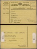 Switzerland - Postal History Rare Postal stationery Money order UNUSED DB.138