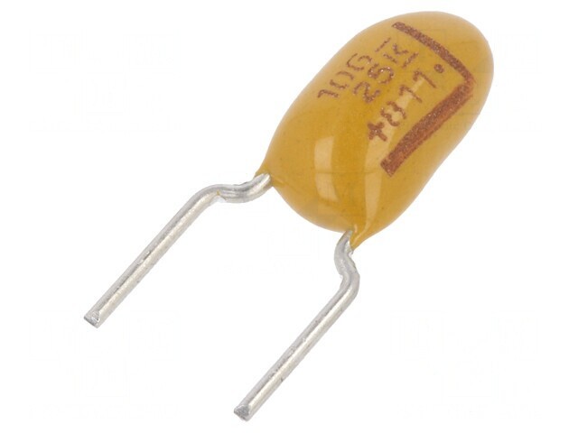 Condensator Tantal 10uF 25VDC THT