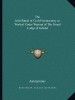 The Irish Ritual of Craft Freemasonry as Worked Under Warrant of the Grand Lodge of Ireland