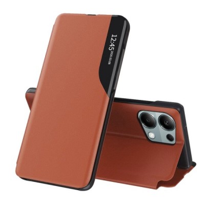 Husa pentru Xiaomi Redmi Note 13 Pro 4G / Poco M6 Pro 4G - Techsuit eFold Series - Orange foto