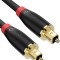 Cablu audio optic Dital Cablu Toslink - [placat cu aur de 24K, ultra-durabil] cablu de fibra optica Syncwire mascul la masculin pentru Home Theater, b