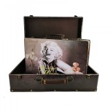 Cumpara ieftin Set 2 Cutii Bijuterii tip servieta - Marilyn Monroe - WZ4210
