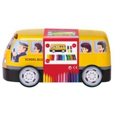 Carioca 33 Culori Autobuz Connector Faber-Castell foto