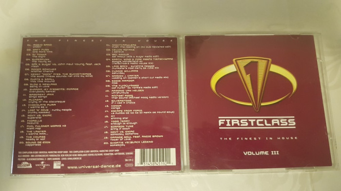 [CDA] Firstclass III - the finest in house - compilatie pe 2CD