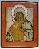 Maica Domnului din Vladimir, Scoala Rusa, Secol XIX