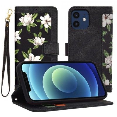 Husa pentru Apple iPhone 12 / 12 Pro, Techsuit, FlipCraft, Neagra foto