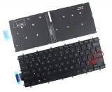 Tastatura Dell H4XRJ iluminata layout US fara rama enter mic, Latitude 3379 iluminata layout US fara rama