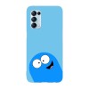 Husa compatibila cu Oppo A55, Viceversa, model Bloo Foster Home, Silicon, TPU, Transparent, Carcasa