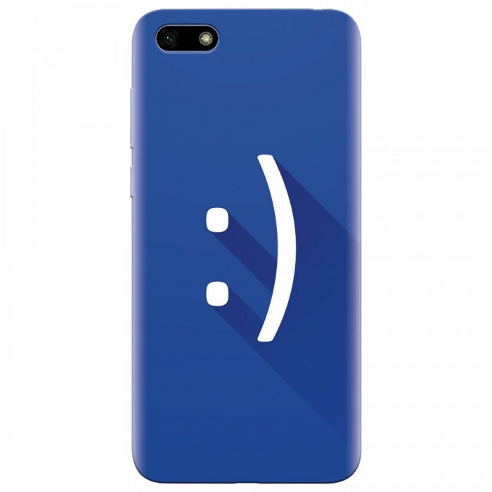 Husa silicon pentru Huawei Y5 Prime 2018, Smile