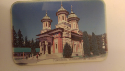 XG Magnet frigider - tematica Romania - Sinaia - Manastirea Sinaia foto