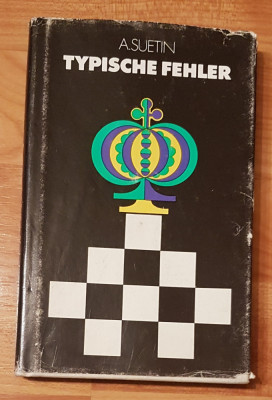 Typische fehler de A. Suetin. Carte de sah in germana foto