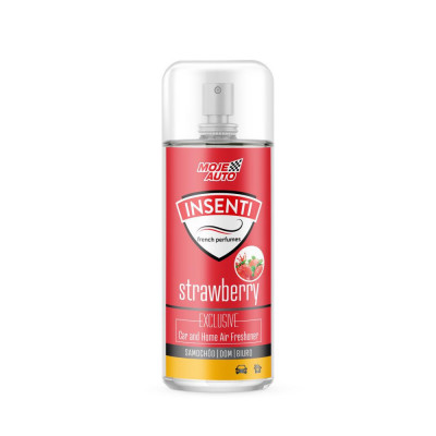 Air Freshener Insenti Exclusive Spray - Strawberry, 50ml foto