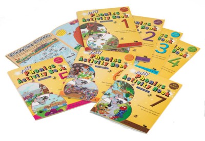 Jolly Phonics Activity Books 1-7 (in Print Letters) foto
