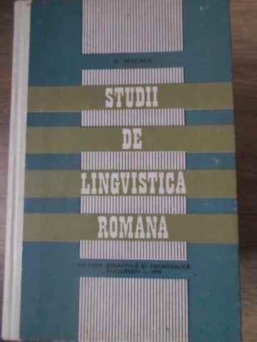 STUDII DE LINGVISTICA ROMANA-D. MACREA-228914