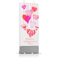 Flatyz Holiday Happy Valentine's Day lumanare 6x15 cm